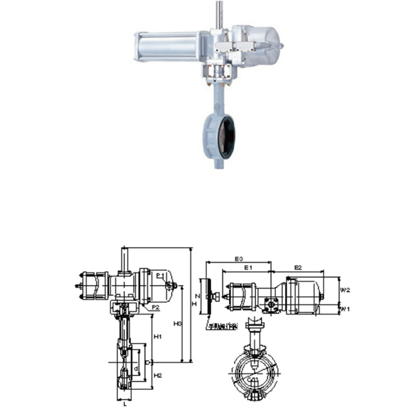KITZ開滋閥門\10K電動(dòng)操作式蝶閥EXD100-10DJU-150A