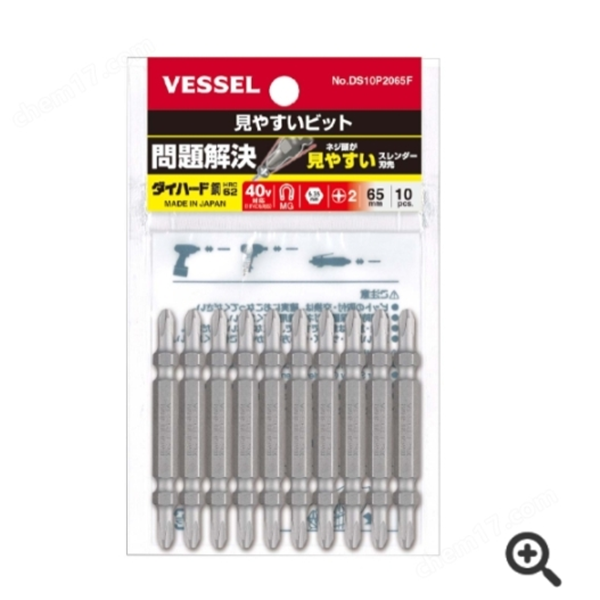 日本VESSEL威威 強(qiáng)化批頭DRB162100