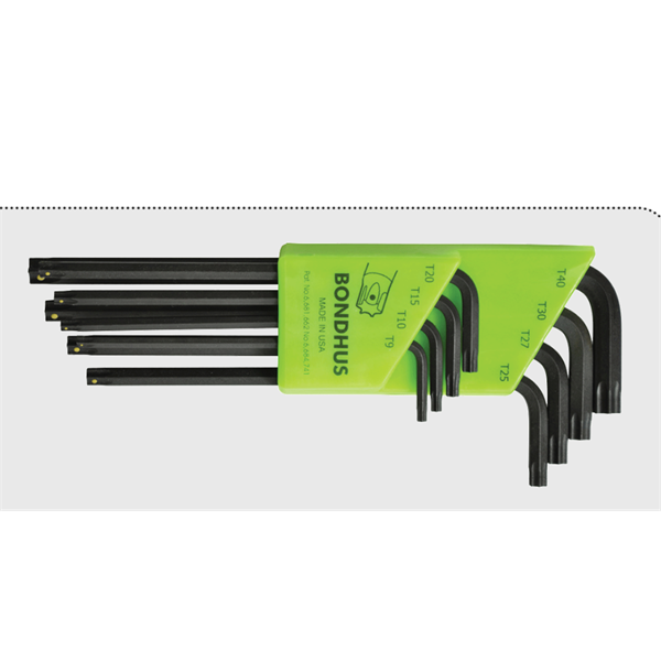 美國(guó)Bondhus波頓 短公制 六角 L 型扳手 單個(gè)15882