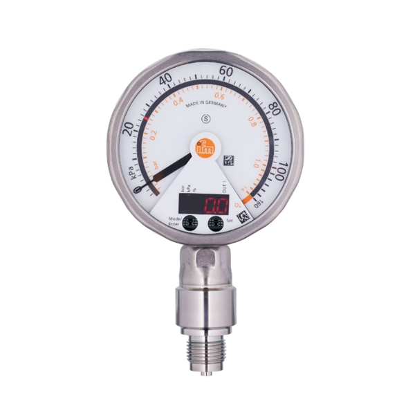 德國(guó)IFM易福門(mén)帶模擬顯示屏的齊平式壓力傳感器PG2437 PG-001-REB12-MFRKG/US/ /P