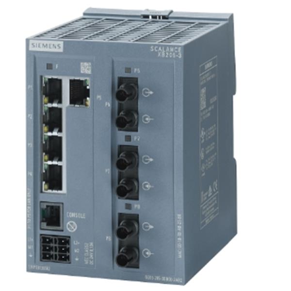 德國(guó)SIEMENS西門(mén)子 工業(yè)以太網(wǎng)交換機(jī) 6GK5205-3BB00-2AB2