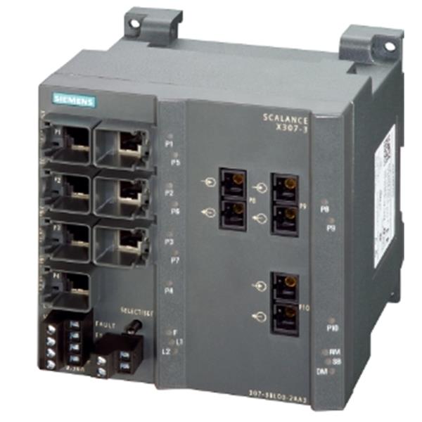 德國(guó)SIEMENS西門子 工業(yè)以太網(wǎng)交換機(jī) 6GK5124-0BA00-3AR3