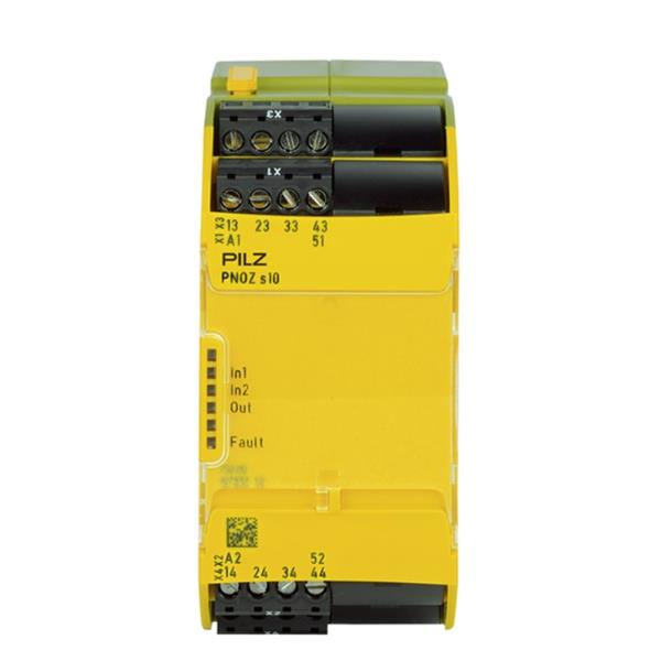 PILZ皮爾茲德國(guó)安全繼電器  PNOZ s4 24VDC 3 n/o 1 n/c