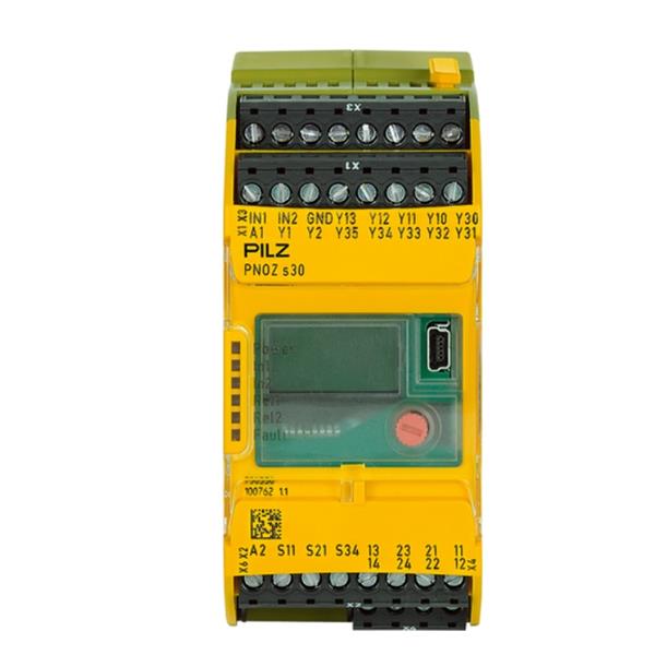 PILZ皮爾茲德國(guó)安全繼電器  PNOZ s4 24VDC 3 n/o 1 n/c