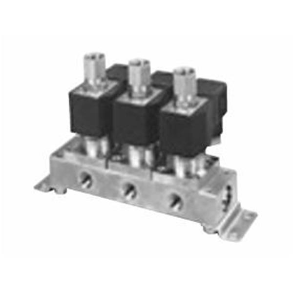 CKD喜開理多種流體直動式2通電磁集成閥GAG331G-1-8-DC 24V