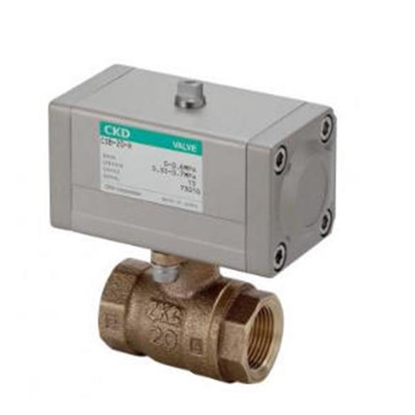 CKD喜開理蒸氣用氣控式球閥2通閥（緊湊型旋轉(zhuǎn)閥)CSB-R1-32-W